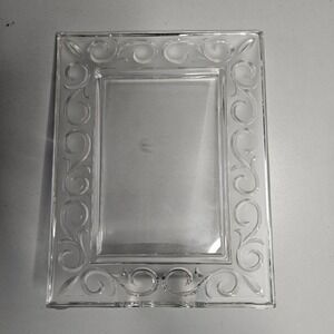 Marquis by Waterford Crystal Picture Frame Etched Scroll Made in Germany 5x7